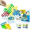 GGZONE Swing Stack High Child Balance Toy, Two Player Balancing Board Games For Kids & Adults, Tower Game Balance Stacking Block Party Game For Family, Parties, Travel (48 Pieces) -Folkmanis Toys Shop 51zAQzxhefL