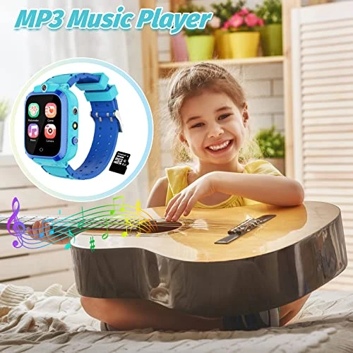 Kids Smart Watch For Girls Boys Ages 3-12 Years,Toddler Wrist Watch Mp3 Music Player 14 Puzzle Games With Dual Cameras Video Player/Recorder Pedometer Torch Children Birthday Festival Gifts Toys 7 Kids Smart Watch For Girls Boys Ages 3-12 Years,Toddler Wrist Watch Mp3 Music Player 14 Puzzle Games With Dual Cameras Video Player/Recorder Pedometer Torch Children Birthday Festival Gifts Toys - Image 5