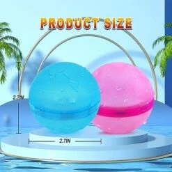 Reusable Magnetic Water Balloons,No Tying Easy Quick Fill, Summer Water Toys, Pool Toys,Refillable Water Balloons, Summer Fun Party Supplies,Bath Backyard Swimming Pool Party Supplies(12Pack) 15 Reusable Magnetic Water Balloons,No Tying Easy Quick Fill, Summer Water Toys, Pool Toys,Refillable Water Balloons, Summer Fun Party Supplies,Bath Backyard Swimming Pool Party Supplies(12Pack) -Folkmanis Toys Shop 51zThUouNuL