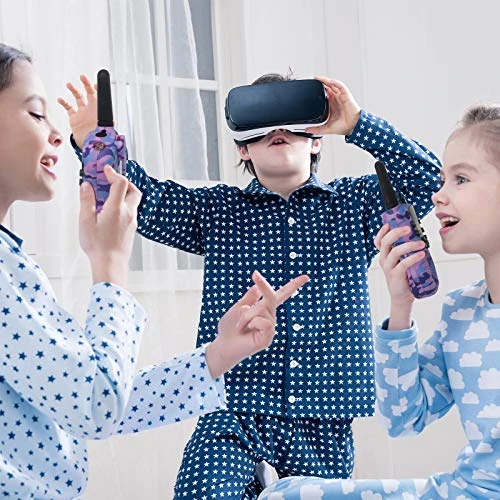 BooTaa 2 Pack Walkie Talkies For Kids, 22 Channels 2 Way Radio With LCD Screen, Long Range Walky Talky Radio Kid Toy Gifts For Boys And Girls 6 BooTaa 2 Pack Walkie Talkies For Kids, 22 Channels 2 Way Radio With LCD Screen, Long Range Walky Talky Radio Kid Toy Gifts For Boys And Girls - Image 4