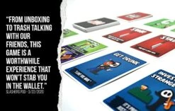 Rookie Mage Games Don't Get Stabbed!: The Party Game Where You Get To Kill Your Family And Friends (for Pretend). Exciting Adult Card Game For Horror Movie Fans! -Folkmanis Toys Shop 51zVE8KsEPL