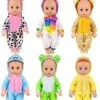 Doll Clothes,12 Inch Baby Doll Clothes[6 Sets Animal Styling ] For 10 Inch Dolls /11 Inch Baby Dolls/ 12 Inch Baby Dolls (12 Inch)