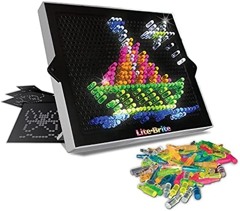 Lite Brite Ultimate Classic, Light Up Creative Activity Toy, Gifts For Girls And Boys Ages 3, 4, 5, 6,7,8,9,Educational Learning, Fine Motor Skills 10 Lite Brite Ultimate Classic, Light Up Creative Activity Toy, Gifts For Girls And Boys Ages 3, 4, 5, 6,7,8,9,Educational Learning, Fine Motor Skills - Image 8