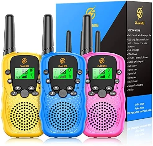 Walkie Talkies For Kids 2 Pack: Kids Birthday Gifts Toys For 3 4 5 6 7 8 9 10 Year Old Girls&Boys Pink Walkie Talkies 3 KM Long Range Kids Outdoor Camping Toys For Kids Ages 4-12 15 Walkie Talkies For Kids 2 Pack: Kids Birthday Gifts Toys For 3 4 5 6 7 8 9 10 Year Old Girls&Boys Pink Walkie Talkies 3 KM Long Range Kids Outdoor Camping Toys For Kids Ages 4-12 - Image 13