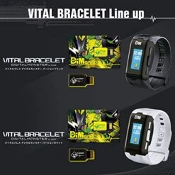Digimon Vital Bracelet | Interactive Fitness Tracker With Step Counter, Heart Rate Monitor, Digital Watch And Virtual Pet | Train Your Digimon And Battle Your Friends | Colour Black (Free APP) 14 Digimon Vital Bracelet | Interactive Fitness Tracker With Step Counter, Heart Rate Monitor, Digital Watch And Virtual Pet | Train Your Digimon And Battle Your Friends | Colour Black (Free APP) -Folkmanis Toys Shop 51zhRq0bYIL