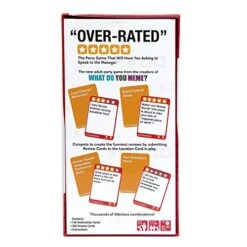 WHAT DO YOU MEME? Over-Rated - The Adult Party Game Where You Compete To Review Absurd Locations 7 WHAT DO YOU MEME? Over-Rated - The Adult Party Game Where You Compete To Review Absurd Locations -Folkmanis Toys Shop 51zlXgVwKNL