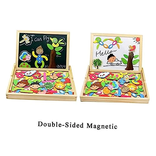 Ibasenice Puzzle For Kids Puzzle Toy Kids Magnets Wooden Magnetic Matching Games Animal Fridge Magnets Wooden Matching Toy Fighting Fun Drawboard Puzzle Board Children's Educational Toys 5 Ibasenice Puzzle For Kids Puzzle Toy Kids Magnets Wooden Magnetic Matching Games Animal Fridge Magnets Wooden Matching Toy Fighting Fun Drawboard Puzzle Board Children's Educational Toys - Image 3