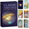 SUNSTELO Tarot Cards With Guide Book - Remastered Original Design Tarot Deck For Beginners And Professional - Fortune Telling Cards - Divination Tools -Folkmanis Toys Shop 51zr0X7ET9L