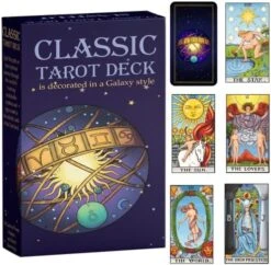 SUNSTELO Tarot Cards With Guide Book - Remastered Original Design Tarot Deck For Beginners And Professional - Fortune Telling Cards - Divination Tools -Folkmanis Toys Shop 51zr0X7ET9L. AC