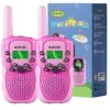 Walkie Talkies(Pink,2 Pack,Rechargeable) -Folkmanis Toys Shop 51zzLUBpZKL 1
