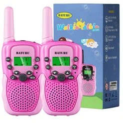 Walkie Talkies(Blue,2 Pack,Rechargeable)
