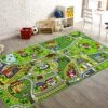 Booooom Jackson Dinosaur Rug,Kids Car Rug Car Mat For Kids Toy Cars,Kids Carpet Playmat Rug Kids Car Play Rug Play Mats For Floor 2 Booooom Jackson Dinosaur Rug,Kids Car Rug Car Mat For Kids Toy Cars,Kids Carpet Playmat Rug Kids Car Play Rug Play Mats For Floor -Folkmanis Toys Shop 610yVXOy0OL