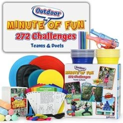 Minute Of Fun Party Game - 237 Minute To Win It Challenges For Duels, Teams, Parties, Teens, Family, Friends, Party Games, Kids, Adults, Home, School, Travel 2-12 Players Mom's Choice Awards Winner 13 Minute Of Fun Party Game - 237 Minute To Win It Challenges For Duels, Teams, Parties, Teens, Family, Friends, Party Games, Kids, Adults, Home, School, Travel 2-12 Players Mom's Choice Awards Winner -Folkmanis Toys Shop 614QdILGw9L. AC