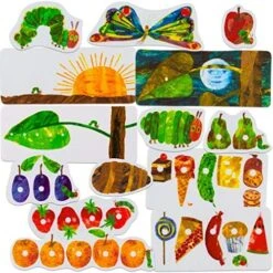 Little Folk Visuals The Very Hungry Caterpillar By Eric Carle - Felt Learning Toy Set, Precut Felt Board Figures For Kids And Toddlers, 14 Piece Set And Story Guide -Folkmanis Toys Shop 614Y 8qU7zL. AC