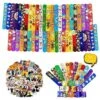 98 Pcs Halloween Party Supplies, Including 48 Halloween Slap Bracelets Bulk Slap Bands And 50 Halloween Stickers For Halloween Party Favors Supplies For Kids, Halloween Goodie Bags Stuffers For Kids 1 98 Pcs Halloween Party Supplies, Including 48 Halloween Slap Bracelets Bulk Slap Bands And 50 Halloween Stickers For Halloween Party Favors Supplies For Kids, Halloween Goodie Bags Stuffers For Kids -Folkmanis Toys Shop 61555ZFtasL