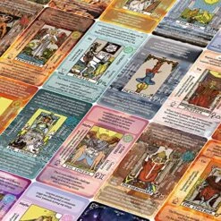 IXIGER Tarot Cards Set With Guide Book,Tarot Cards For Beginners,Tarot Cards Deck With Meanings On Them,Learning Tarot Deck Fortune Telling Game With Velvet Tarot Bag 10 IXIGER Tarot Cards Set With Guide Book,Tarot Cards For Beginners,Tarot Cards Deck With Meanings On Them,Learning Tarot Deck Fortune Telling Game With Velvet Tarot Bag -Folkmanis Toys Shop 615clDRQ28L