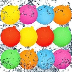 VATOS Reusable Water Balloons, 24PCS Fast Sealing & Quick Fill Water Bomb Splash Balls, Latex Free Silicone Water Splash Balloons For Kids Outdoor Water Games Outside Yard Pool Beach Summer Fun Party 18 VATOS Reusable Water Balloons, 24PCS Fast Sealing & Quick Fill Water Bomb Splash Balls, Latex Free Silicone Water Splash Balloons For Kids Outdoor Water Games Outside Yard Pool Beach Summer Fun Party -Folkmanis Toys Shop 615nv5eAjlL. AC
