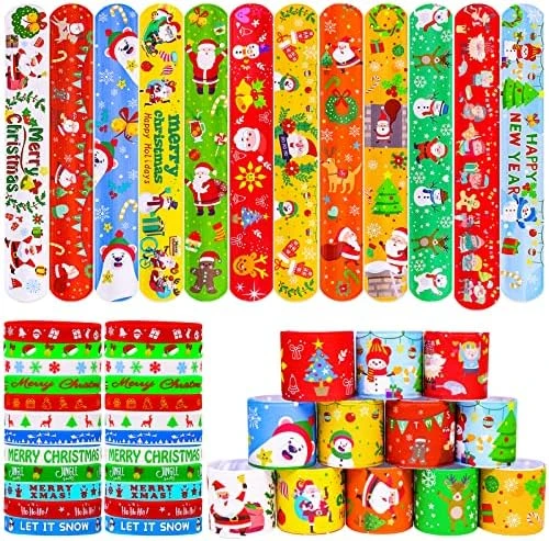 MGparty Halloween Party Favors, 72Pcs Slap Bracelets Rubber Wristbands Halloween Toys For Kids Halloween Party Supplies Decorations Treat Bags Gifts Goodie Bags Filler 9 MGparty Halloween Party Favors, 72Pcs Slap Bracelets Rubber Wristbands Halloween Toys For Kids Halloween Party Supplies Decorations Treat Bags Gifts Goodie Bags Filler - Image 7