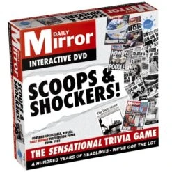 University Games Daily Mirror Scoops & Shockers Interactive DVD Game