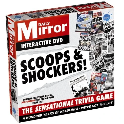 University Games Daily Mirror Scoops & Shockers Interactive DVD Game 3 University Games Daily Mirror Scoops & Shockers Interactive DVD Game