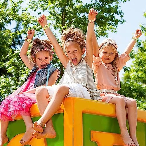 Gkszajo 48Pcs Fairy Tinker Bell Slap Bracelets For Kids Birthday Party Slap Bracelets Fairy Tinker Snap Bracelet Party Favors Supplies For Kids Teens Gifts 7 Gkszajo 48Pcs Fairy Tinker Bell Slap Bracelets For Kids Birthday Party Slap Bracelets Fairy Tinker Snap Bracelet Party Favors Supplies For Kids Teens Gifts - Image 5