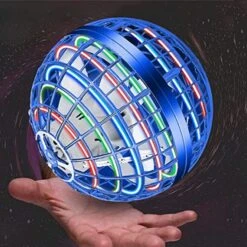GENERIC TENSAI Flying Orb Ball 【2022 Upgraded】, LED Boomerang Ball, Beautiful Spinning Sphere, Flying Ball Toy, Fun Time With Family, Safe And Durable, Indoor And Outdoor, Flying Toy For Kids