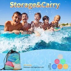 Reusable Water Balloons Magnetism Water Balloons Self Quick Fill Kids Adult Swimming Pool Toys Beach Toys Silicone Self Sealing Water Bomb Water Game Toys Summer Fun Party Supplies (12Pcs) -Folkmanis Toys Shop 619u2pk96vL