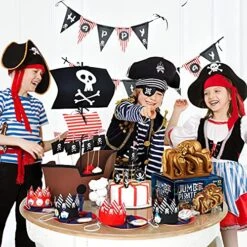 XXTOYS Jumbo Pirate Dig Kit - Dig Up 12 Pirate Treasures, Gemstones, Gold Coins - Pirate Toys For Kids - Great Birthday Party Supplies, Gifts Idea For Boys & Girls - Includes Treasure Chest -Folkmanis Toys Shop 61A1CZAFUJL