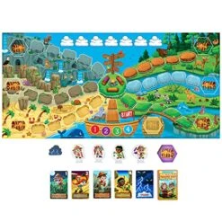 My First Treasure Hunt Board Game - Explore A Mysterious Island To Collect Hidden Treasure Before The Big Storm Comes - Kids Ages 4 And Up Learn New Skills Through Cooperative Hands-On Play