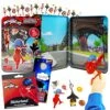 Zagtoon Miraculous Ladybug Magnetic Creations Toy - Bundle With 40 Play Pieces Plus Stickers And More For Kids (Miraculous Toys) -Folkmanis Toys Shop 61C2mlNihGL