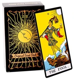 Vitacera Original Tarot Cards Deck With Guidebook & Linen Tarot Bag - Smith Classic Artwork, Traditional Standard Tarot Decks, Durable Tarot Cards Set For Beginners To Advanced 10 Vitacera Original Tarot Cards Deck With Guidebook & Linen Tarot Bag - Smith Classic Artwork, Traditional Standard Tarot Decks, Durable Tarot Cards Set For Beginners To Advanced -Folkmanis Toys Shop 61CP8UN5mHL