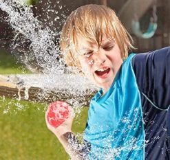 Diulazin Reusable Water Balloons Self-Sealing Easy Quick Refill Bomb Splash Ball For Swimming Pool Beach Outdoor Activities Children's Water Games Summer Party Gift (6pcs)