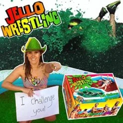 Bulk JELLO WRESTLING Kit 100 Gallon Package! GREEN Jelly Wrestling Mix. Just Add Water To A Jello Pool To Make A Jello Wrestling Ring. Easy Set Wrestling Jello For Fundraisers, Tug O War & Party Games 17 Bulk JELLO WRESTLING Kit 100 Gallon Package! GREEN Jelly Wrestling Mix. Just Add Water To A Jello Pool To Make A Jello Wrestling Ring. Easy Set Wrestling Jello For Fundraisers, Tug O War & Party Games -Folkmanis Toys Shop 61EoLFKn1FL. AC