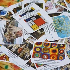 Menique. Memory Matching Game. Famous Paintings Game. 35 Pairs To Match. -Folkmanis Toys Shop 61GBKbXBC0L