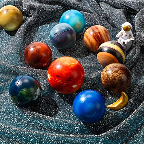 BBTO 20 Pcs Solar System Stress Balls Anti Stress Solar Planets Balls For Adult Planet Bouncy Balls Space Toys For Kids Early Learning Solar System Toys For Kids, Children Space Themed Gift 6 BBTO 20 Pcs Solar System Stress Balls Anti Stress Solar Planets Balls For Adult Planet Bouncy Balls Space Toys For Kids Early Learning Solar System Toys For Kids, Children Space Themed Gift - Image 4
