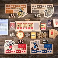 USAopoly Dice Game | Replay And Unlock Content Each Time You Play As Cuphead, Mugman, Ms. Chalice, And Elder Kettle | Based On The Cuphead Video Game | Officially-Licensed Cuphead Merchandise -Folkmanis Toys Shop 61H6OQVP32L