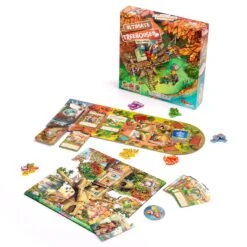 Fat Brain Toys Ultimate Treehouse Deluxe Game - Ultimate Treehouse Deluxe Game - New/PreOrder Games For Ages 8 To 12