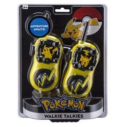 EKids Pokemon Walkie Talkies Pikachu Toys FRS Walkie Talkies For Kids Long Range Static Free Easy To Use For Indoor And Outdoor Games -Folkmanis Toys Shop 61KiBbIAfVL
