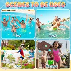 Reusable Water Balloons For Kids, 12 Pcs Magnetic Water Balloons Self-Sealing Pool Toys, Refillable Water Balloons For Outoor Water Fight Games, Summer Toys For Beach Yard Garden (Poop) 17 Reusable Water Balloons For Kids, 12 Pcs Magnetic Water Balloons Self-Sealing Pool Toys, Refillable Water Balloons For Outoor Water Fight Games, Summer Toys For Beach Yard Garden (Poop) -Folkmanis Toys Shop 61L7YwFrXfL