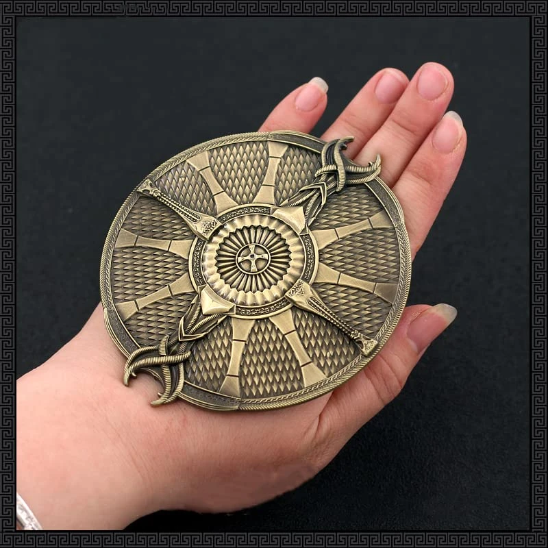 Superbuybox God Of War Ragnarök Kratos Guardian Shield Action Figures Game Toys Collection Keychain Gift Desk Decoration Backpack Pendant Gift 6 Superbuybox God Of War Ragnarök Kratos Guardian Shield Action Figures Game Toys Collection Keychain Gift Desk Decoration Backpack Pendant Gift - Image 4