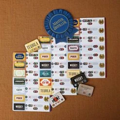 Distilled: A Spirited Strategy Game, Highly-Thematic Euro Game, Strie For The Title Of Master Distiller, 30 Minute Play Time, For 1 To 5 Players, Ages 14 And Up -Folkmanis Toys Shop 61Me1LxA3uL