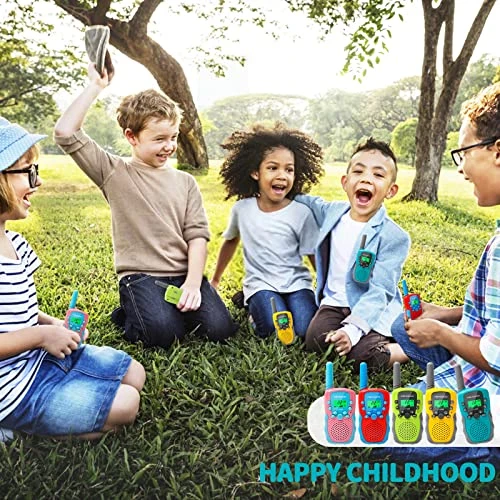 Walkie Talkies For Kids, Toys For 3-12 Year Old Boys Girls, 22 Channels 2 Miles Long Range Kids Walkie Talkies, Christmas Birthday Gifts Toys For Kids 3 Pack 5 Walkie Talkies For Kids, Toys For 3-12 Year Old Boys Girls, 22 Channels 2 Miles Long Range Kids Walkie Talkies, Christmas Birthday Gifts Toys For Kids 3 Pack - Image 3