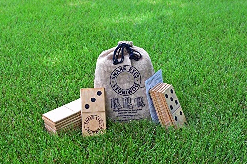 Snake Eyes Yard Dominoes - Made In USA - The Original Yard Dominoes - Free Priority Shipping 4 Snake Eyes Yard Dominoes - Made In USA - The Original Yard Dominoes - Free Priority Shipping - Image 2