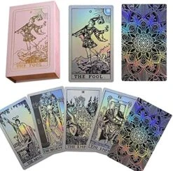 VOVCIG Tarot Cards With Guidebook Tarot Cards Deck Set,PVC Waterproof Tarot Cards Divination Tool For Beginners And Expert Readers(Rose Gold)… 24 VOVCIG Tarot Cards With Guidebook Tarot Cards Deck Set,PVC Waterproof Tarot Cards Divination Tool For Beginners And Expert Readers(Rose Gold)… -Folkmanis Toys Shop 61Rc8GfmW9L. AC