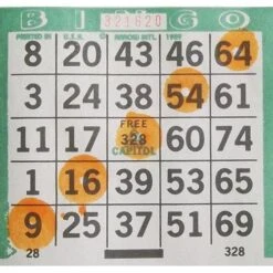 Dab-O-Ink Six Pack 4oz Orange Bingo Dauber -Folkmanis Toys Shop 61TLI6Sho1L