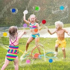 Reusable Water Balls, 100 Pcs Water Soaker Balls For Outdoor Toys And Games, Reusable Water Balloons Fun Summer Activities Toys For Kids Pool Trampoline Backyard Game -Folkmanis Toys Shop 61TM0JDoknL