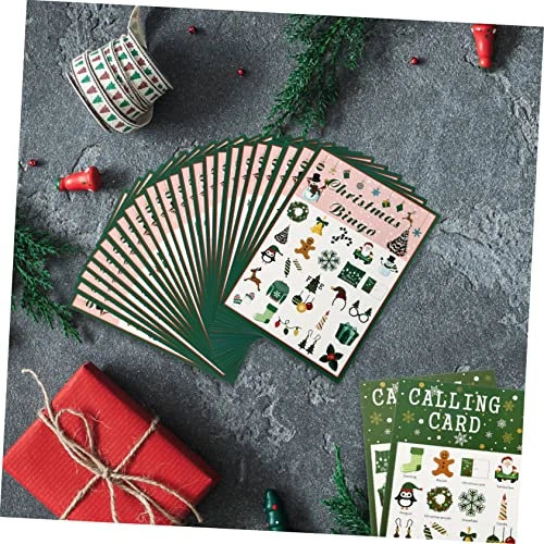 Toyvian 2 Sets Game Bingo Card Toy For Kids Party Supplies For Kids Santa Suit Christmas Party Kids Birthday Party Gifts Party Bingo Game Family Bingo Cards Square Size Bingo Cards Major 7 Toyvian 2 Sets Game Bingo Card Toy For Kids Party Supplies For Kids Santa Suit Christmas Party Kids Birthday Party Gifts Party Bingo Game Family Bingo Cards Square Size Bingo Cards Major - Image 5