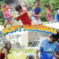 AIFEIRIC Reusable Water Bomb Balloons, Quick Refillable Water Balloon For Kids & Adults,Splash Water Ball For Summer Outdoor Activities(16pack) -Folkmanis Toys Shop 61W90DlM8OL 1