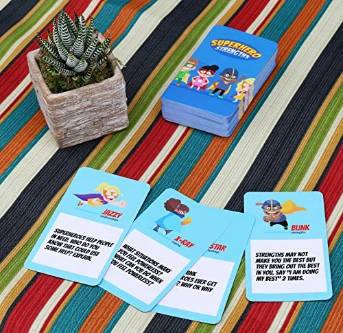 Superhero Strengths: Building Resilience, Coping Skills, And Emotion Awareness Card Game 5 Superhero Strengths: Building Resilience, Coping Skills, And Emotion Awareness Card Game - Image 3