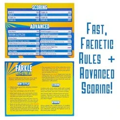 Farkle Hot Streak Dice Game Set - New Edition! -Folkmanis Toys Shop 61WabKQKIUL